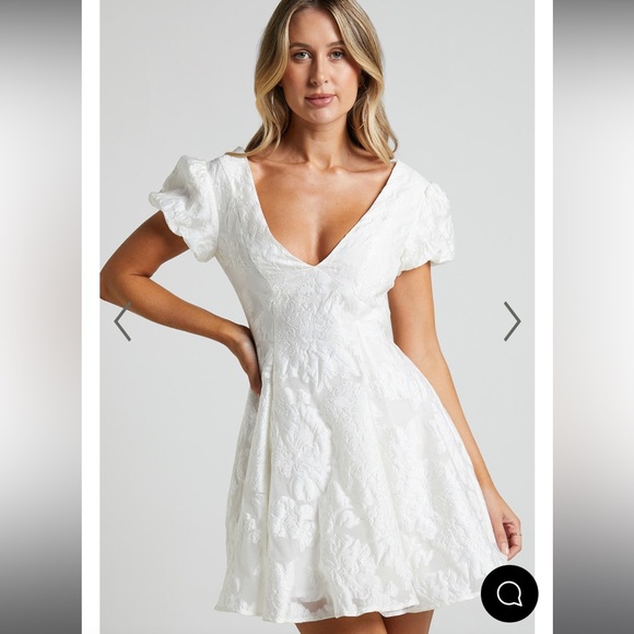NWT - Showpo white dress in size 2 - Picture 3 of 8